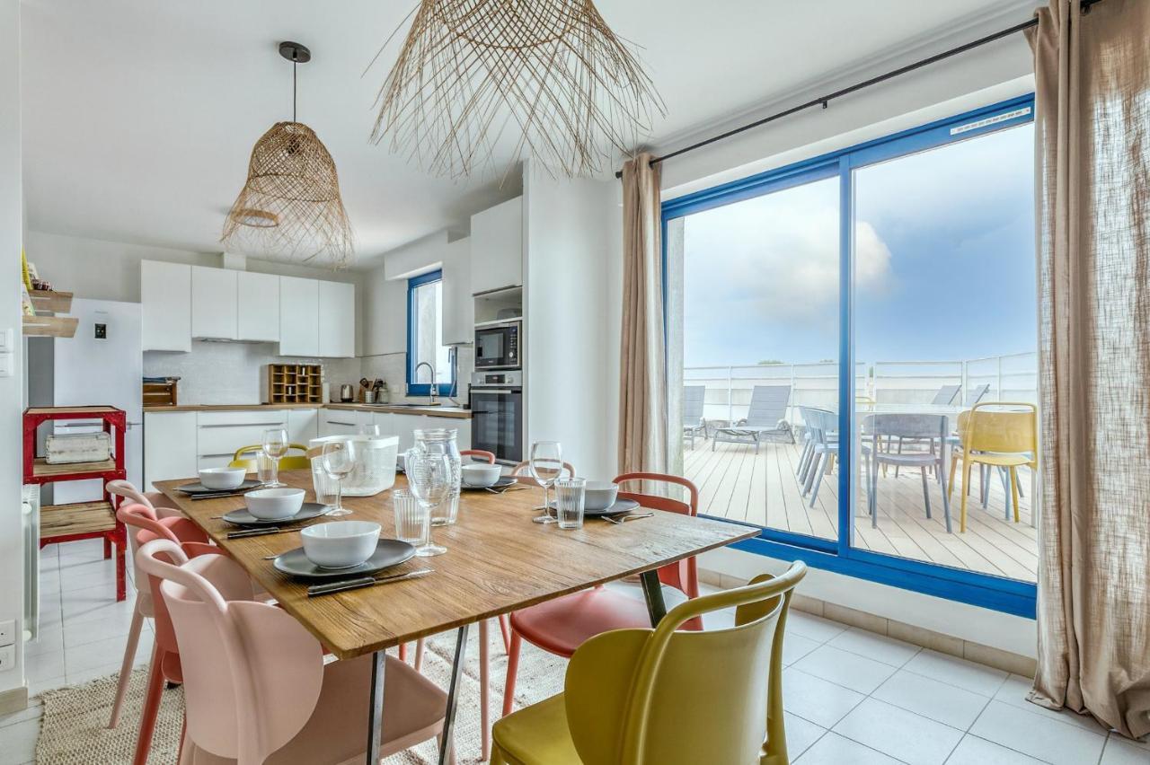 Appart Pour 8 Au Coeur De Noirmoutier - Terrasse Exterior foto