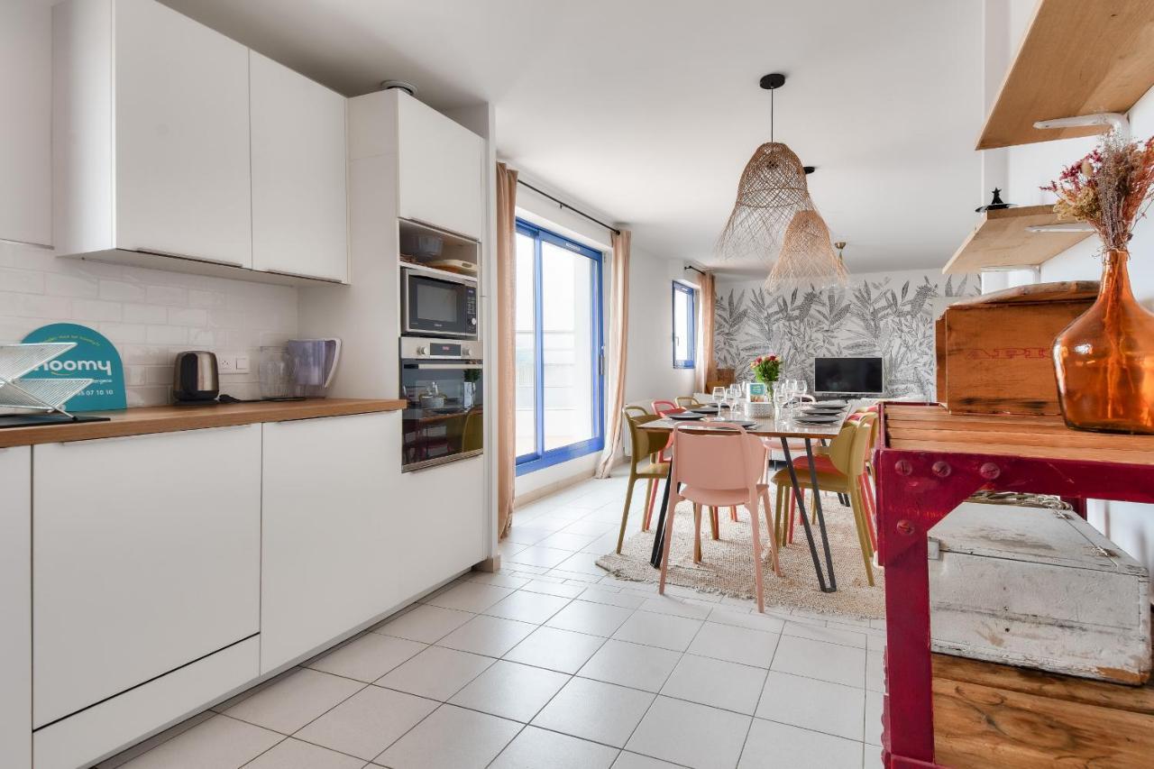 Appart Pour 8 Au Coeur De Noirmoutier - Terrasse Exterior foto